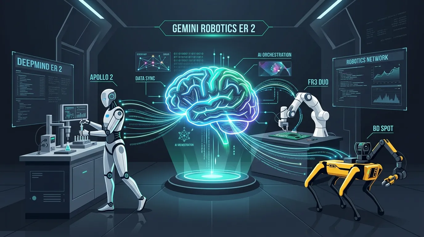 Google DeepMind's Gemini Robotics ER 2: The High-Level Brain for Physical AI and Multi-Robot Collaboration
