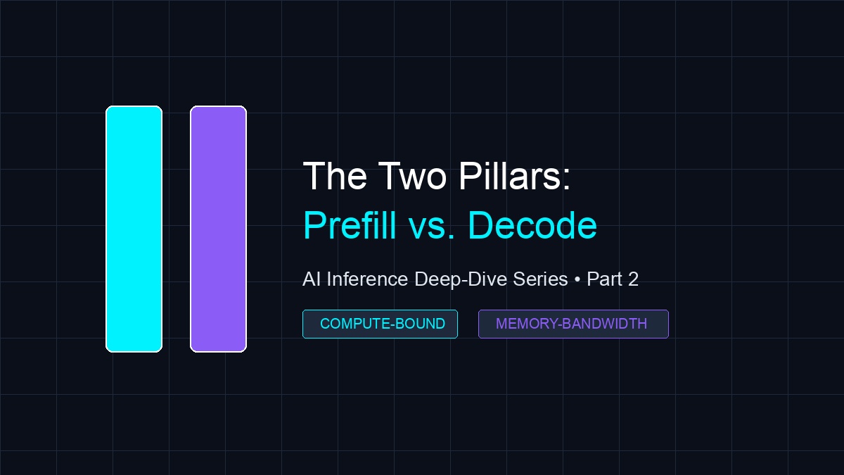 The Two Pillars of LLM Inference: Prefill vs. Decode