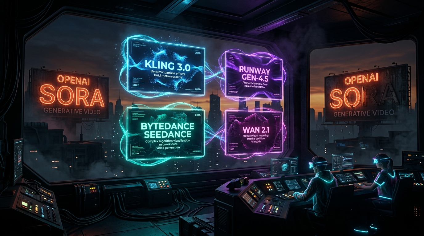 The Frontier AI Video Landscape: Comparing Kling 3.0, Runway Gen-4.5, Seedance 2.5, and the Sunset of Sora