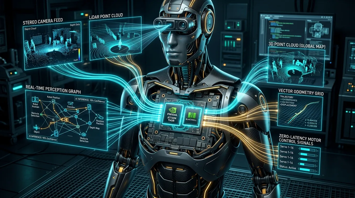 Part 8: Silicon at the Edge: NVIDIA Jetson Thor Architecture & Isaac ROS Acceleration