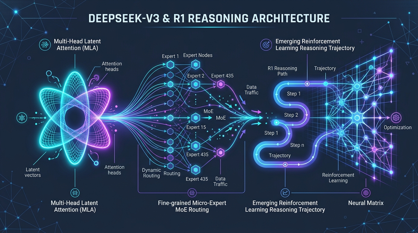 The DeepSeek Architectural Inflection Point: From MLA to Emergence of Open-Weight Reasoning