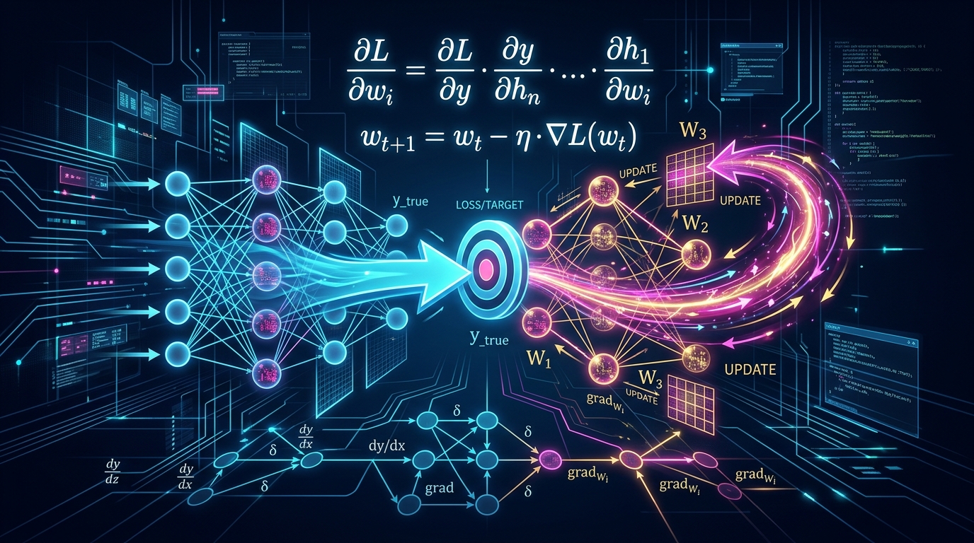 Part 5: Inside the Learning Engine: Forward Pass, Backpropagation, and Dynamic Autograd