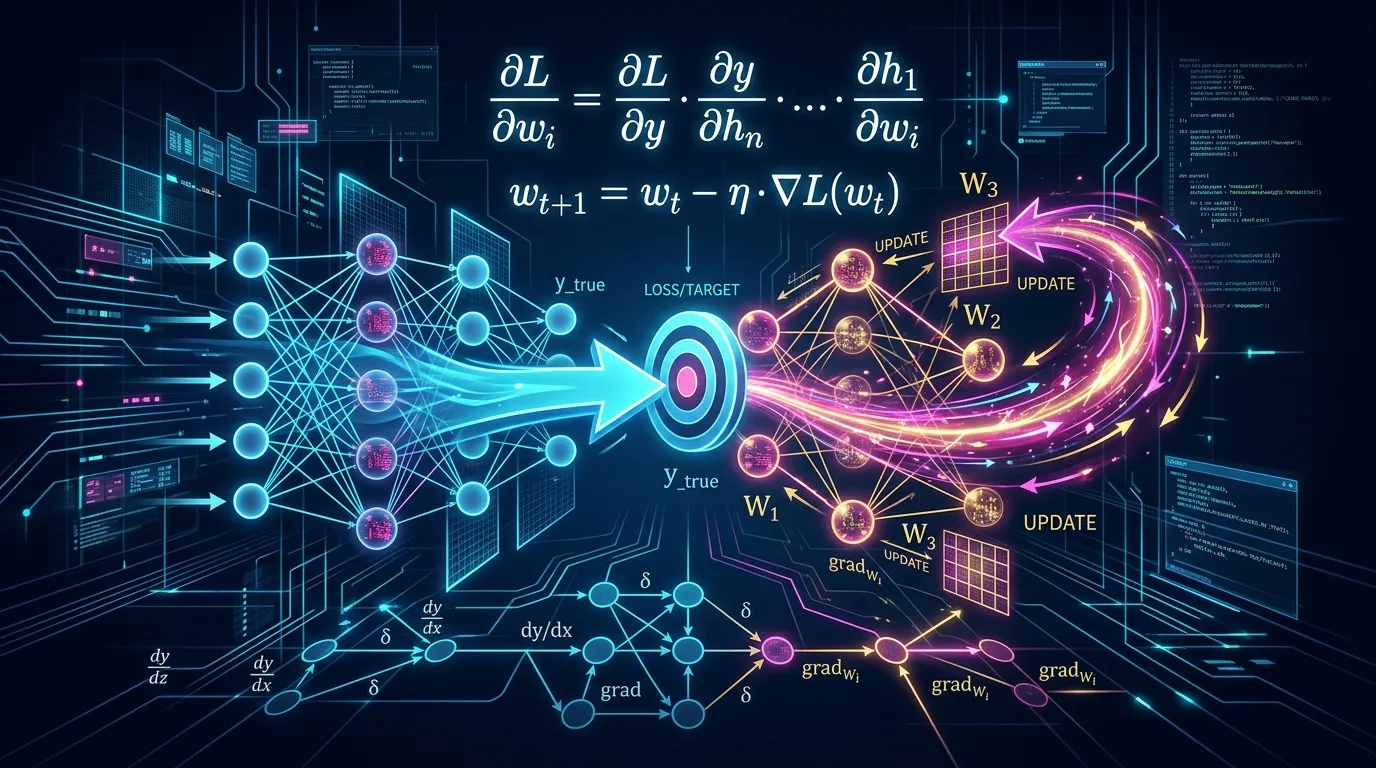 Part 5: Inside the Learning Engine: Forward Pass, Backpropagation, and Dynamic Autograd