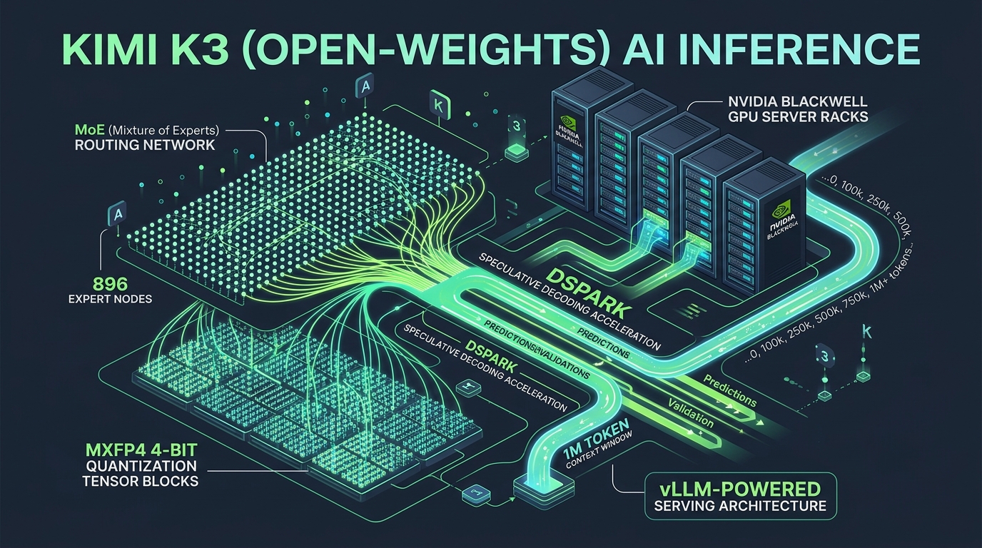Hosting Moonshot AI's Kimi K3 Open Weights with vLLM: High-Throughput Serving at Scale