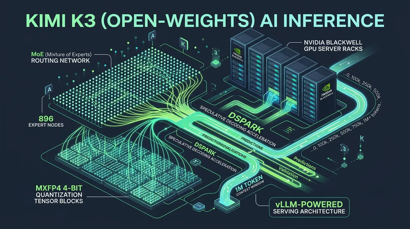 Hosting Moonshot AI's Kimi K3 Open Weights with vLLM: High-Throughput Serving at Scale