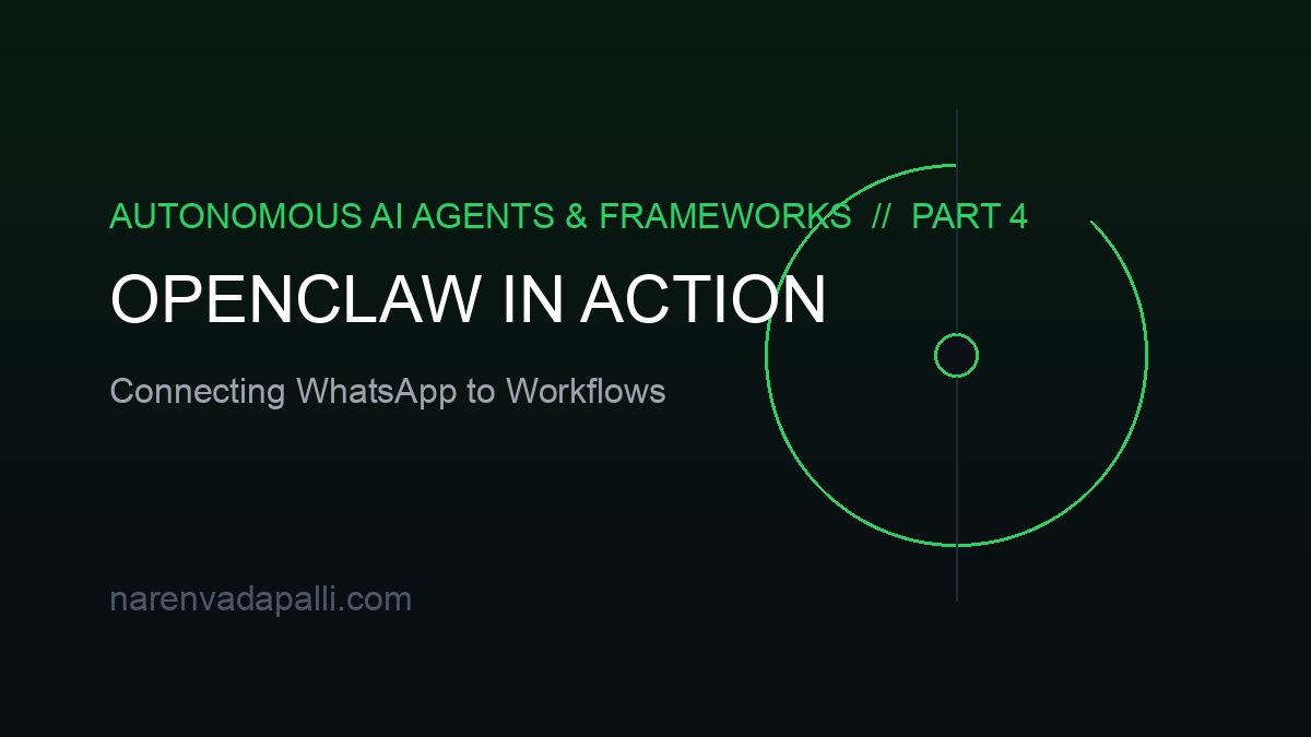 OpenClaw in Action: Connecting WhatsApp to Automated Workflows