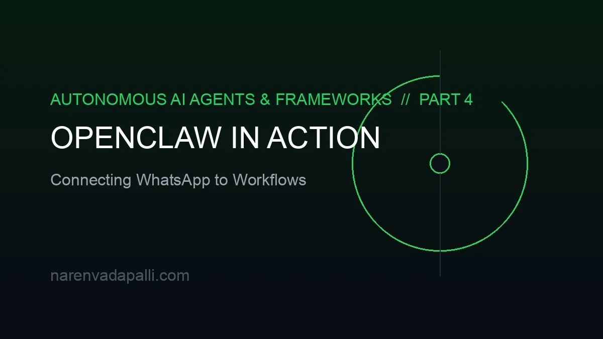 OpenClaw in Action: Connecting WhatsApp to Automated Workflows