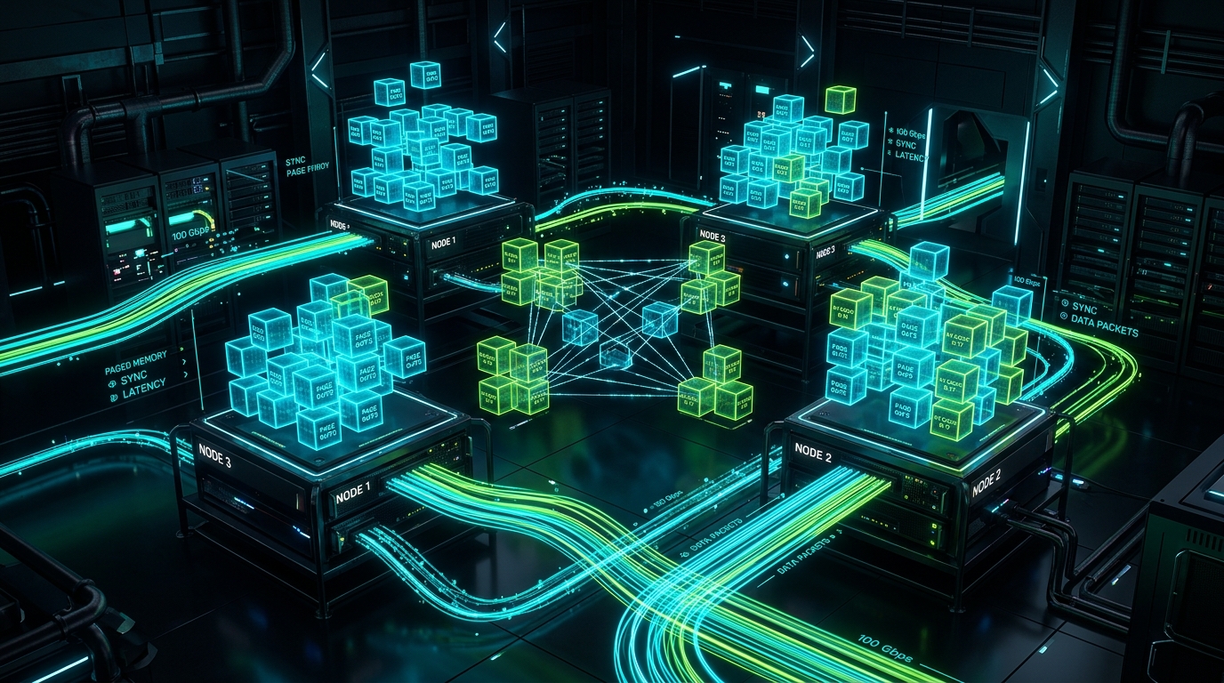 dynamo-vllm: High-Throughput Distributed PagedAttention at Scale