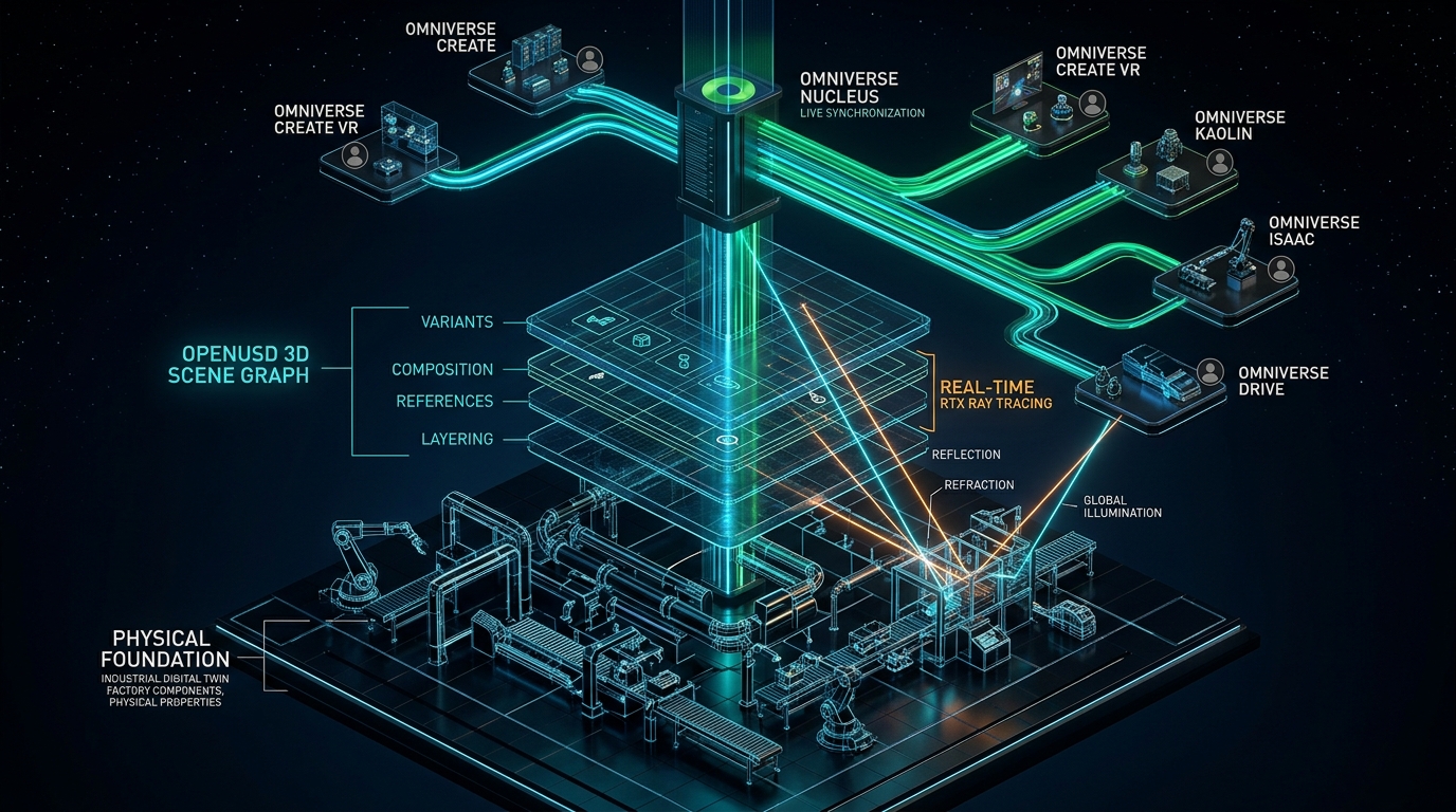 Part 3: Unlocking NVIDIA Omniverse: Architecture, OpenUSD, RTX Rendering, and the Industrial Metaverse Ecosystem