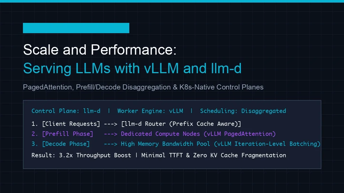 Scale and Performance: Serving LLMs with vLLM and llm-d