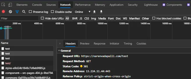 Gatsby site hosted on AWS Amplify redirecting to homepage always