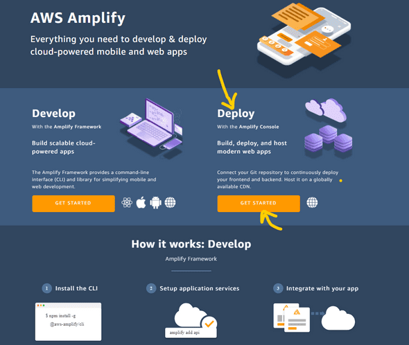 1 aws amplify deploy