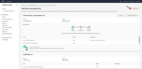 6 adding custom domain