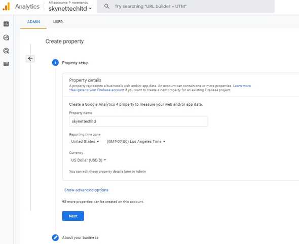 analytics ga4 account setup 01